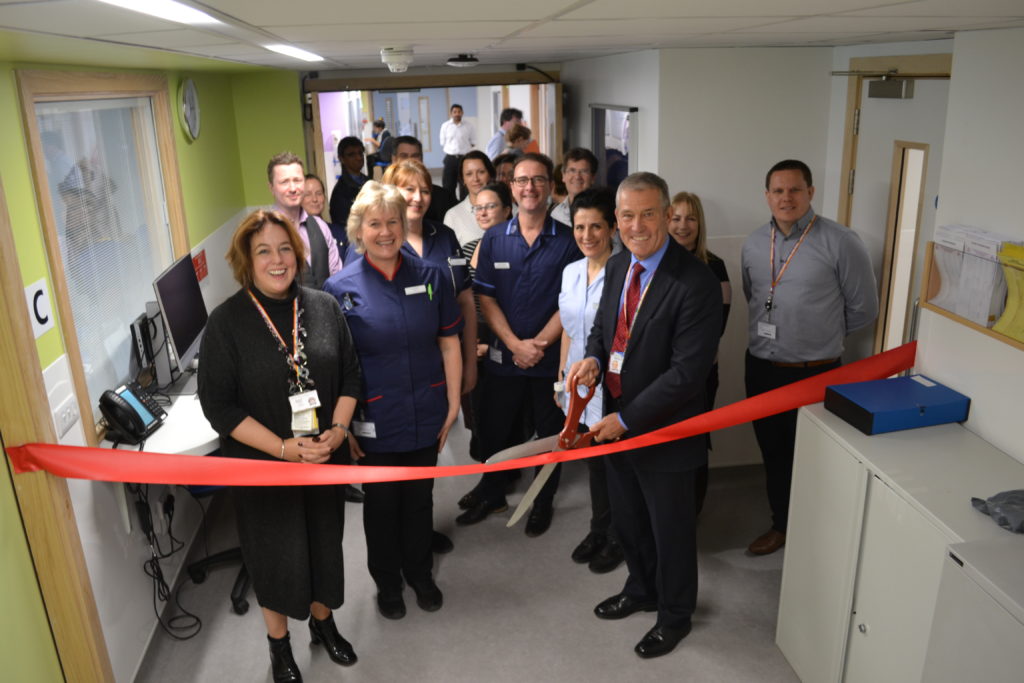 Celebrating The Opening Of A New Ward At The County Hospital - Brighton ...